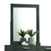 Lantha Gray Oak Mirror - Canales Furniture