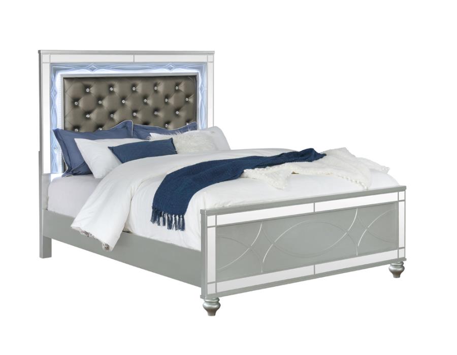 Gunnison Queen Panel Bed With LED Lighting