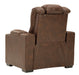 Owner's Box Power Recliner with Adjustable Headrest - Canales Furniture