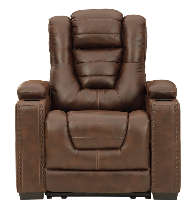 Owner's Box Power Recliner - Canales Furniture