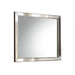 Voeville II Platinum Mirror - Canales Furniture