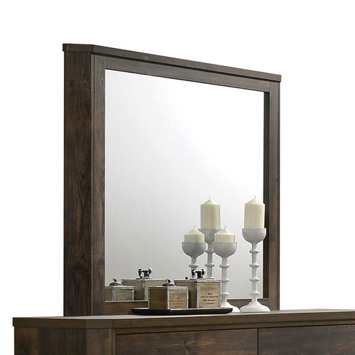 Elettra Rustic Walnut Mirror - Canales Furniture