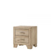 Miquell Natural Nightstand - Canales Furniture
