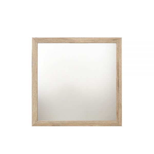 Miquell Natural Mirror - Canales Furniture