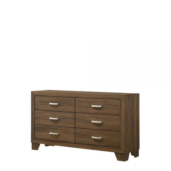 Miquell Oak Dresser - Canales Furniture