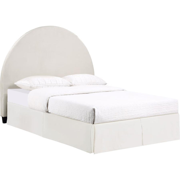 June Upholstered Arched Bed