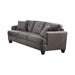 Samuel Tufted Sofa Charcoal - Canales Furniture