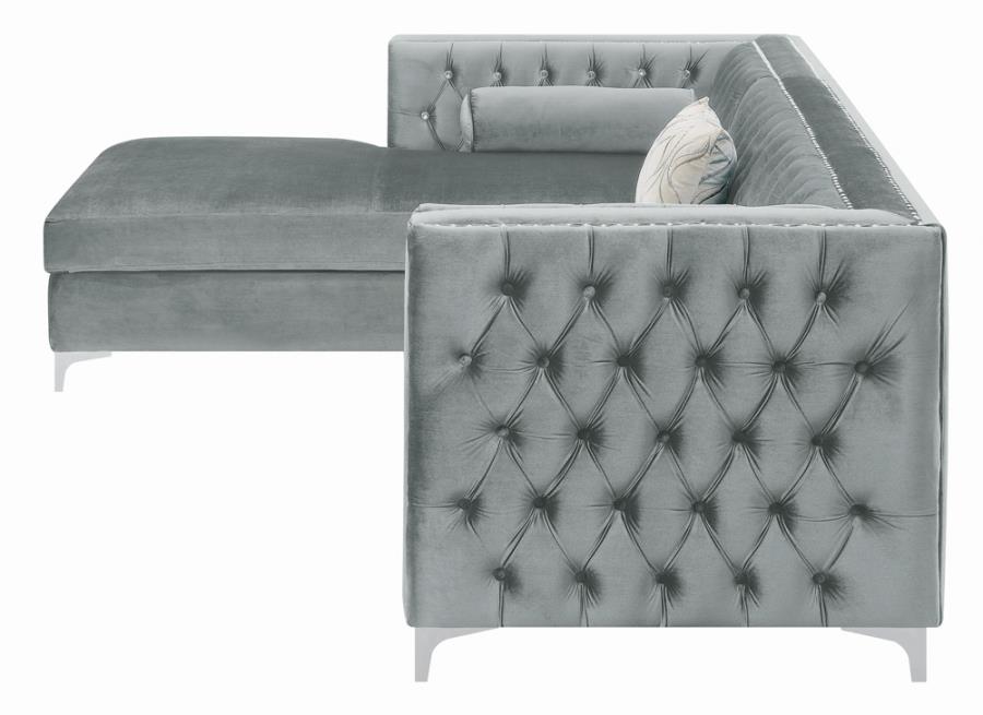 Bellaire Button-tufted Upholstered Sectional