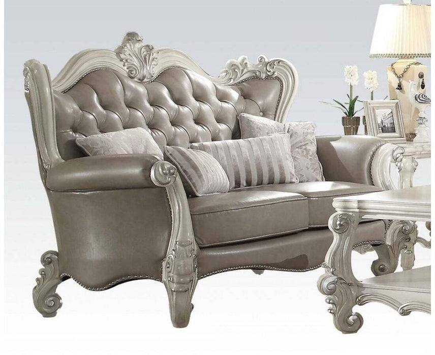 Versailles Loveseat w/4 Pillows - Canales Furniture