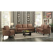 Zapata Brown Linen Sofa - Canales Furniture