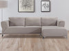 Josiah Sand Fabric Sectional Sofa - Canales Furniture