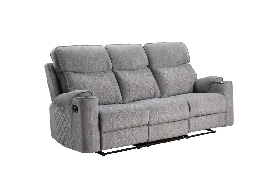 Aulada Gray Sofa - Canales Furniture