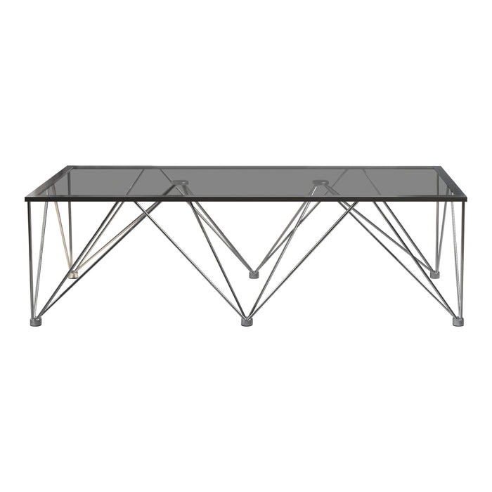 Chalet Rectangle Coffee Table With Glass Top
