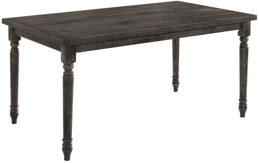 Claudia II Weathered Gray Dining Table
