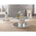 Ornat Mirrored & Faux Stones Coffee Table - Canales Furniture
