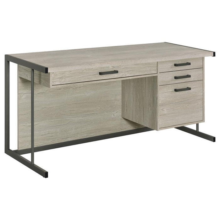 Loomis 4-drawer Rectangular Office Desk