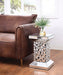 Kachina Mirrored & Faux Gems End Table - Canales Furniture
