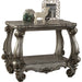 Versailles Antique Platinum End Table - Canales Furniture