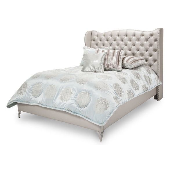 Hollywood Upholstered King Bed
