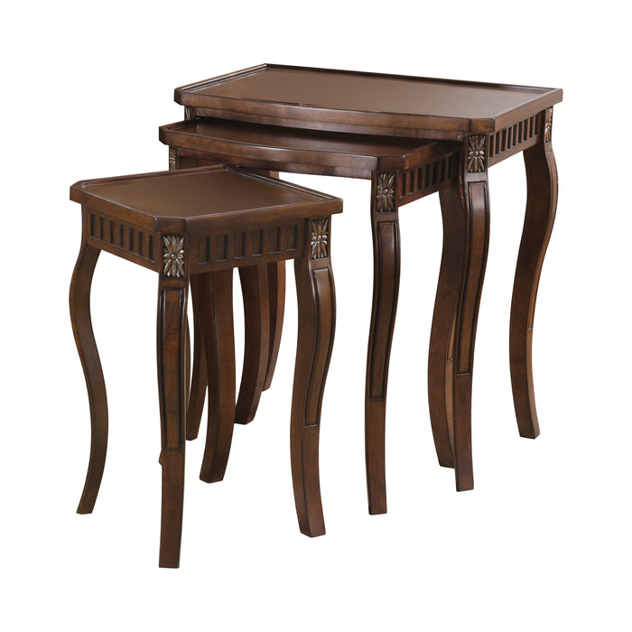 3-Piece Curved Leg Nesting Tables