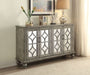 Velika Weathered Gray Console Table - Canales Furniture
