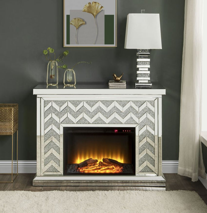 Noralie Fireplace - Canales Furniture