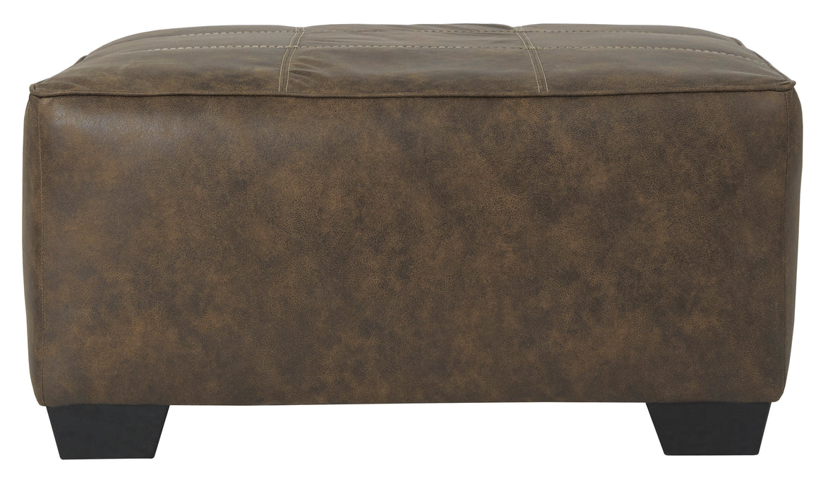 Abalone Oversized Accent Ottoman - Canales Furniture