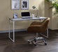 Jurgen Faux Concrete & Silver Desk - Canales Furniture