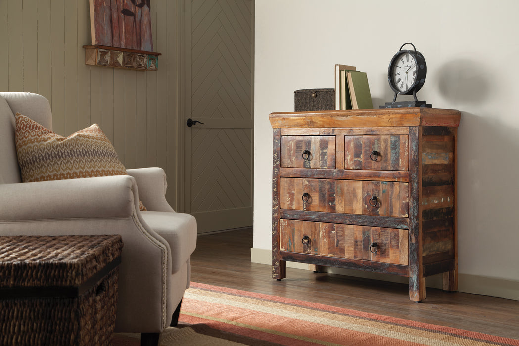 Roman 4-Drawer Accent Cabinet