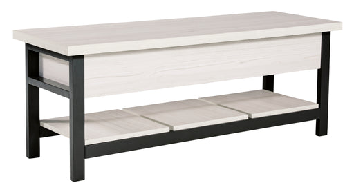 Rhyson Storage Bench - Canales Furniture