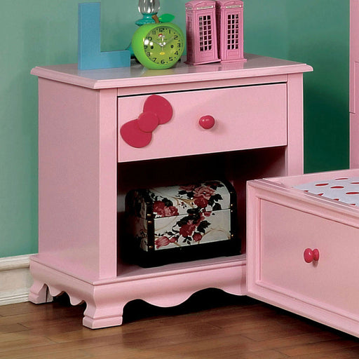 Dani Pink Night Stand - Canales Furniture