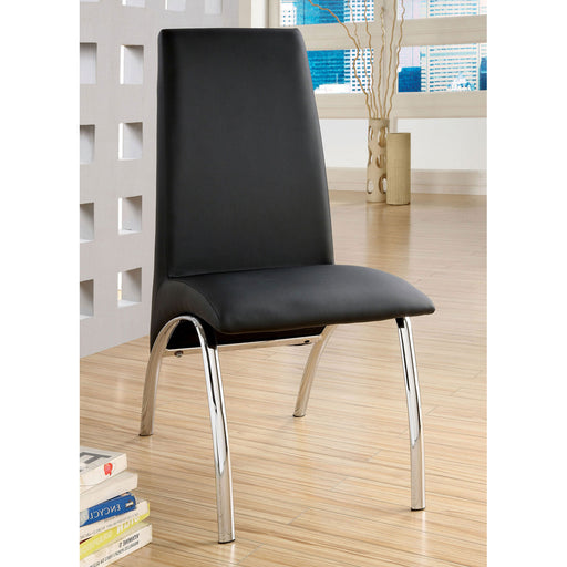 Glenview Black Side Chair - Canales Furniture