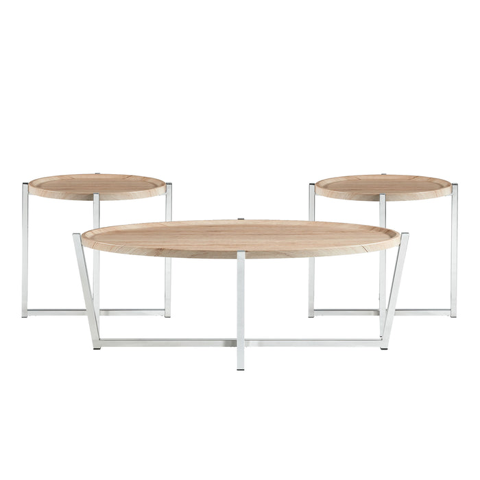 Landry 3PC Occasional Table Set - Canales Furniture