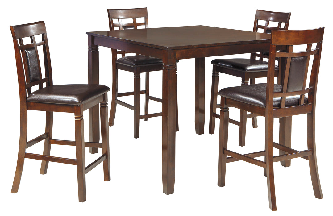 Bennox Counter Height Dining Table and Bar Stools