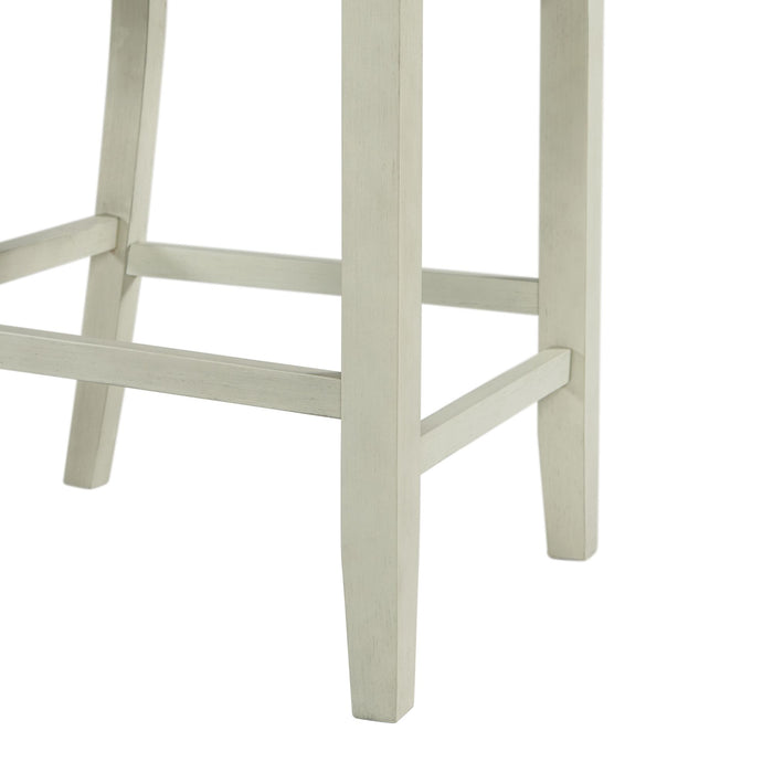 Amherst White Counter Height Side Chair