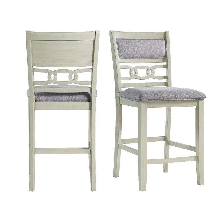 Amherst White Counter Height Side Chair