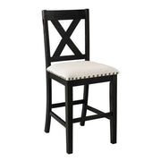 Greystone Marble Counter X-Back Counter Side Chair