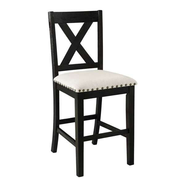 Greystone Marble Counter X-Back Counter Side Chair