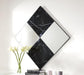 Angwin Mirrored & Faux Marble Accent Mirror (Wall) - Canales Furniture