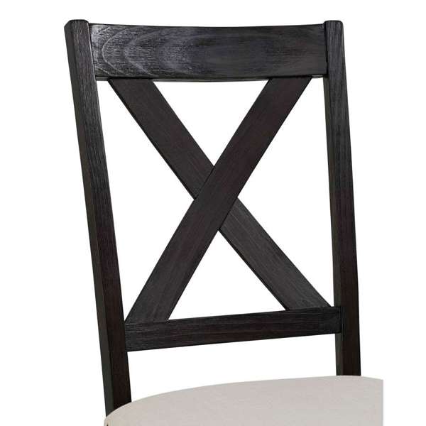Greystone Marble Counter X-Back Counter Side Chair