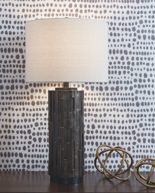 Makya Signature Design by Ashley Table Lamp - Canales Furniture