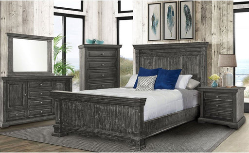 Condesa Grey Bedroom Set - Canales Furniture