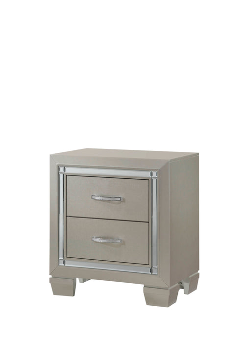 Platinum Youth Nightstand - Canales Furniture