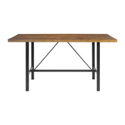 Melton Rectangular Brown Counter Table - Canales Furniture