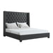 Morrow Charcoal Bed - Canales Furniture