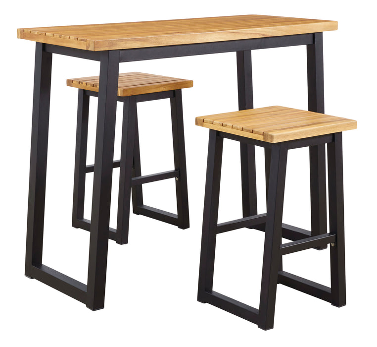 Town Wood Outdoor Counter Table Set