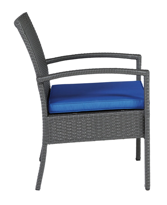 Alina Outdoor Love/Chairs/Table Set