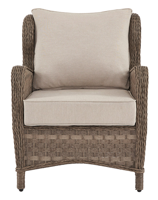 Clear Ridge Lounge Chair with Cushion