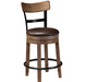 Pinnadel Signature Design by Ashley Barstool - Canales Furniture