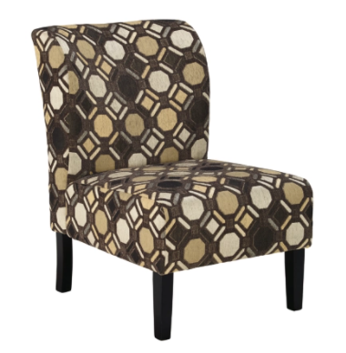 Tibbee Accent Chair Pebble - Canales Furniture